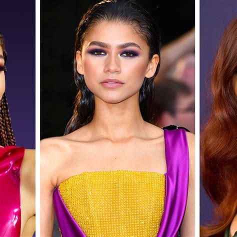 zendaya s beauty evolution throughout the years the actress best beauty moments since the