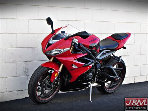 The daytona 675 is the only sport bike in the triumph range, but that doesn't mean it is a halfhearted effort just to be in the numbers game. 2013 Triumph Daytona 675 ABS For Sale • J&M Motorsports