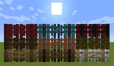Better Fences And Gates Minecraft Texture Pack