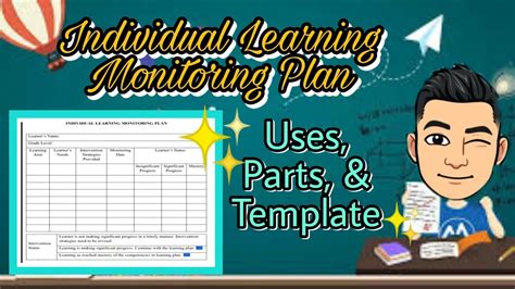 Individual Learning Monitoring Plan Uses Parts And Template Youtube