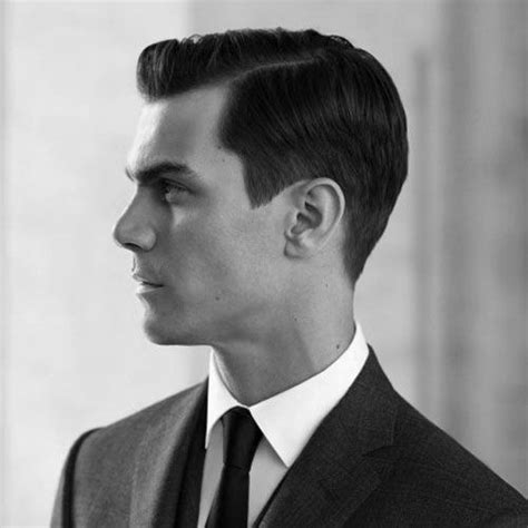 Classic Side Part Haircut For Men