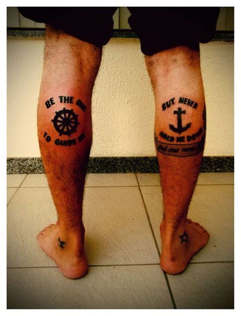 These Are Probably The First Calf Tattoos That I Like Calf Tattoo