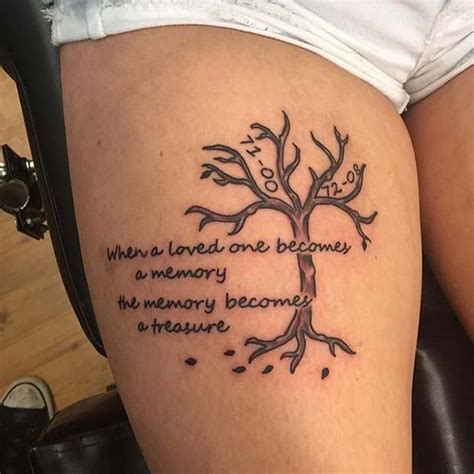 23 Emotional Memorial Tattoos To Honor Loved Ones Tattoos For