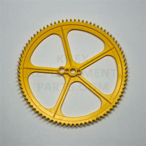 Large Yellow Gear Middle Socket Knex Replacement Parts 2