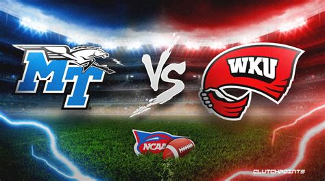 Mtsu Western Kentucky Prediction Odds Pick How To Watch College Football