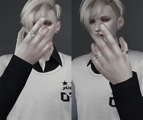 My Sims 4 Blog Rings For Males By Yejik