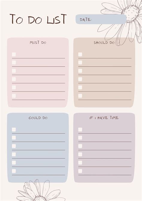 To Do Lists Printable Printable Calendar Template Lis Vrogue Co