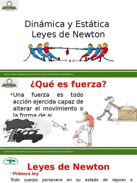 Leyes De Newton 1ra 2da Y 3ra Las Leyes Del Movimiento De Newton Fuerza