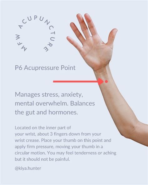 Acupressure Points For Anxiety