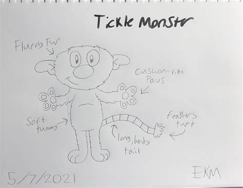 Anatomy Of A Tickle Monster By Toonlovrek On Deviantart
