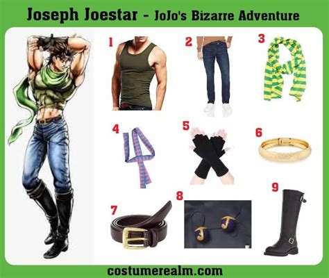 Dress Like Joseph Joestar From Jojos Bizarre Adventure Joseph Joestar