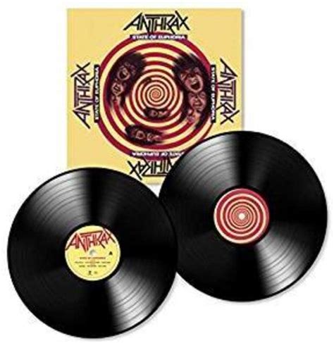Anthrax State Of Euphoria 180 Gram Vinyl Anniversary Edition 2 Lp