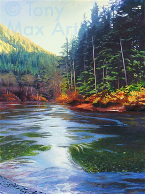 Gold Creek Golden Ears Provincial Park British Colubia Art And