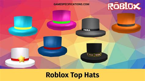 23 Roblox Top Hats That Still Looks Incredible Game Specifications