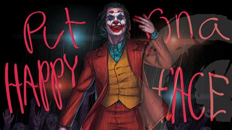 Joker Put Happy Face Wallpaperhd Superheroes Wallpapers4k Wallpapers