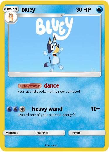 Pokémon Bluey 35 35 Dance My Pokemon Card