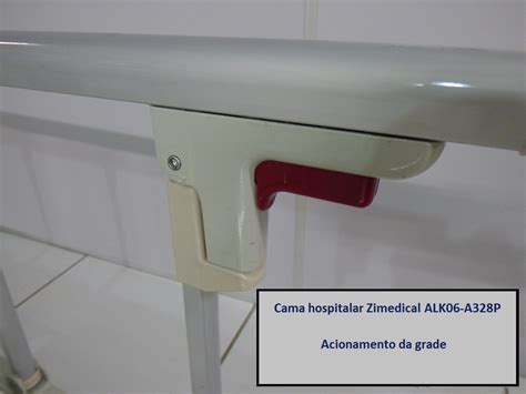 Cama Hospitalar Manual 3 Movimentos Alk06 A328p Zimedical