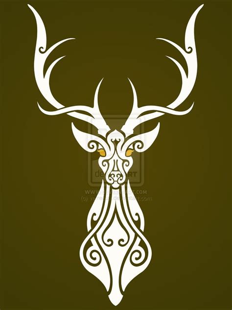 Stag Tattoo Viking Art Celtic Art
