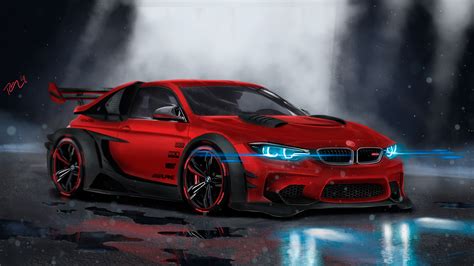 Bmw Supercar Concept Art 4k Wallpapers Hd Wallpapers Id 25406