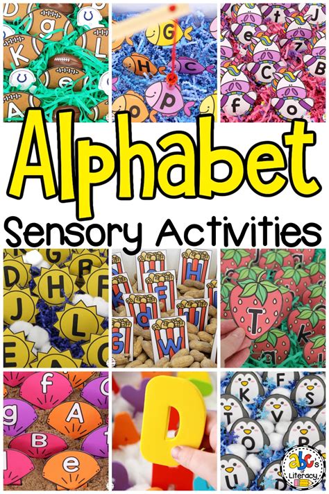 Sensory Activities For Letter Recognition