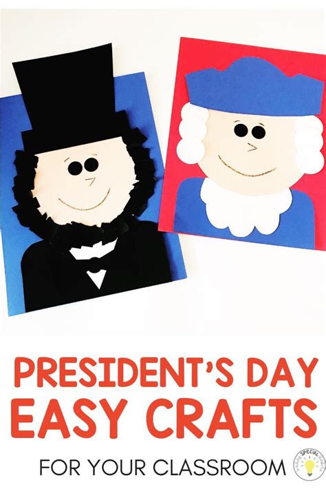 Presidents Day Activities Presidents Day Kindergarten Crafts