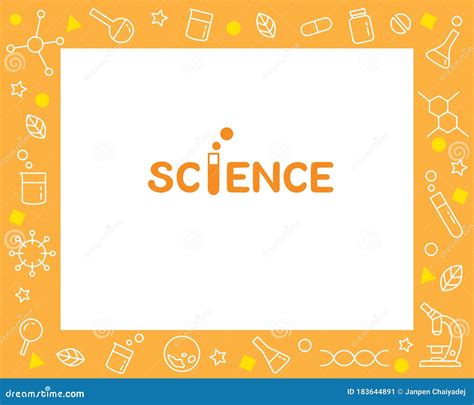 Science Subject Frame Design Of Scientific Experiment Equipment On