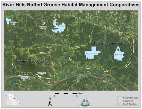 Ruffed Grouse Habitat Management Cooperative Maps