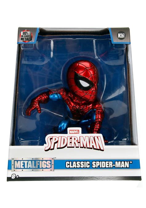 4 Metals Classic Marvel Spider Man Figure Marvel Action Figures