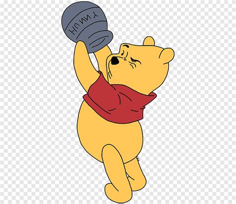 Winnie The Pooh Eating Honey Drawing