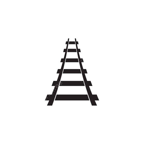 Railway Logo Vector Icon Illustration Way Icon Underground Vector Way