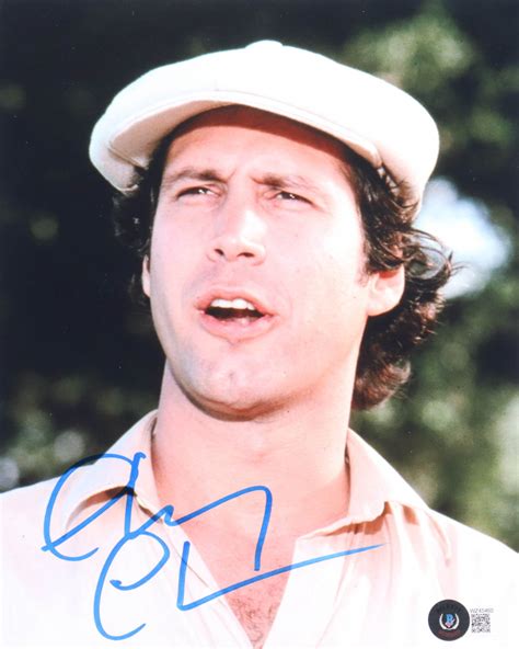 Chevy Chase Signed Caddyshack 8x10 Photo Beckett Pristine Auction