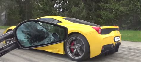 The exotic needs just 3 seconds to reach 100km/h (62mph) from a standstill and flat out it will do more than 325km/h (202mph). Ferrari 458 Speciale Drag Races 430 Scuderia, Generation ...