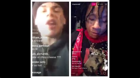 trippie redd says 6ix9ine and friends punched him and 6ix9ine responds to trippie redd youtube