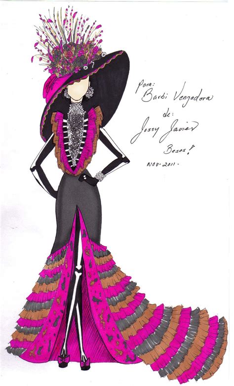 More images for como hacer vestido de catrina » El Blog de Barbi Vengadora: octubre 2011