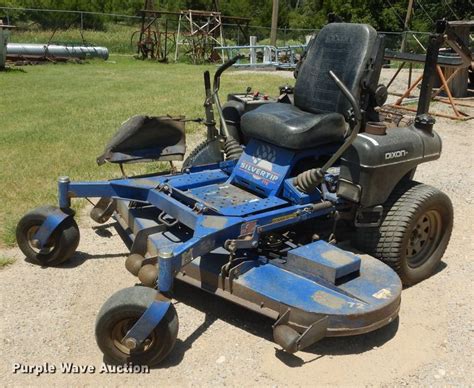Dixon Silvertip Ztr Lawn Mower In Lincoln Ks Item Md9284 Sold