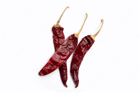 Premium Photo Hot Red Dried Chili Peppers