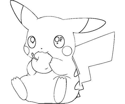 Pokemon Coloring Pages Pikachu Coloring Home