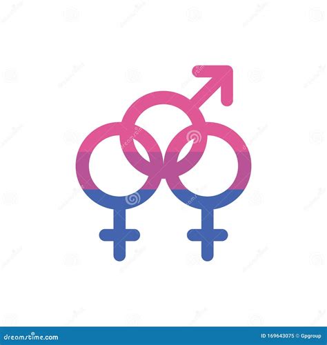 Isolated Bisexual Gender Symbol Vector Design Stock Vector Illustration Of Person People