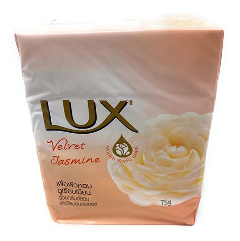 Lux Velvet Jasmine Body Wash Soap Bar 75 Gm X 3 Bars