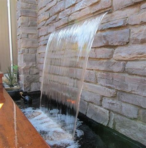 Diy Waterfall Spillway Aquascapes Waterfall Spillway For Waterfalls
