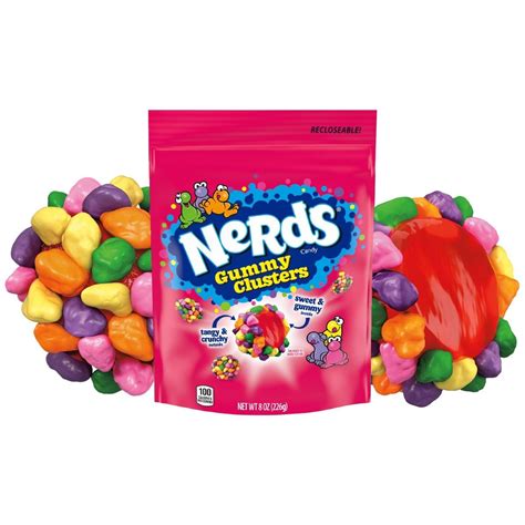 Nerds Gummy Clusters 8 Oz Bag In 2022 Gummies Nerds Candy Candy