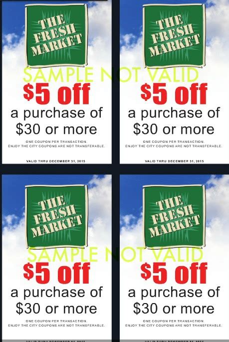 Enjoy The City National Books With Fresh Market Coupons