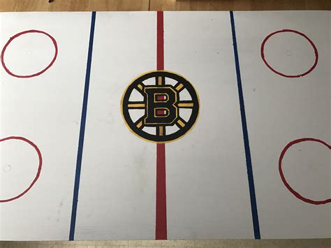 Boston Bruins Ice Rink Cupcake Board Boston Bruins Ice Rink Disney