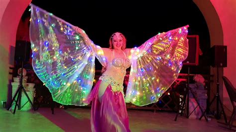 Aziza Belly Dancer Leds Show Emirates танец живота Краснодар заказать Youtube