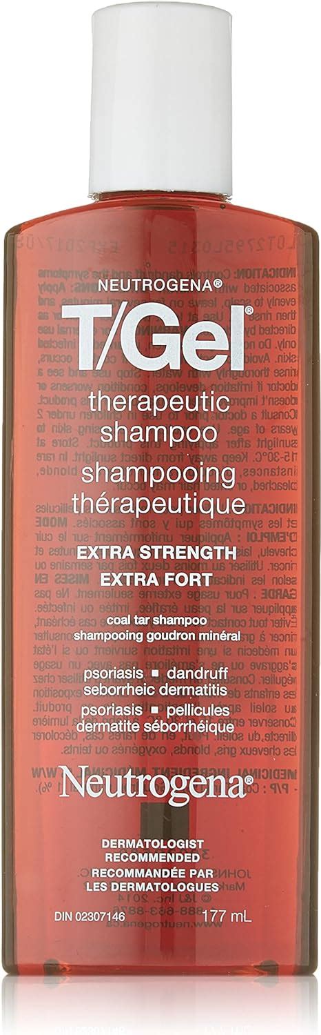 Neutrogena Tgel Extra Strength Therapeutic Hair Shampoo 177ml Amazon
