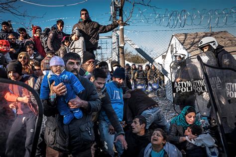 New Policy Strands Thousands Of Migrants In Greece The New York Times