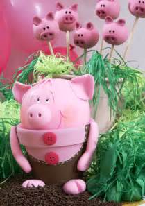 Clay pots are a fun thing to decorate, always look great and all are very simple to make! DIY garden decor idea - Cute piggy made of flower pot and ...