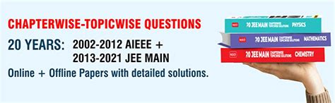 Buy Mtg 20 Years Jee Main Previous Years Solved Papers And Chapterwise