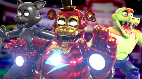 Fnaf Security Breach But Its Marvel Avengers Mod Pack Youtube