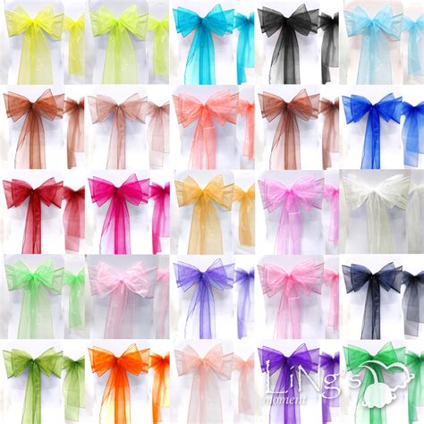 Frequent special offers and discounts up to 70% off for all products! Organza Chair Cover Sash Bow Wedding Anniversary Party ...